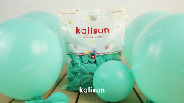 12 İNÇ DENİZ YEŞİLİ İÇ MEKAN BALON 100 LÜ (KAL)