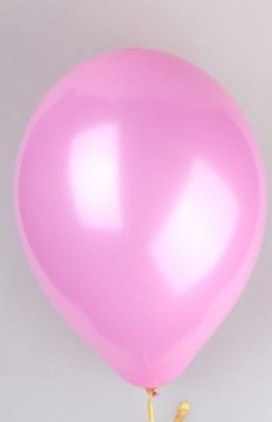 12 İnç Metalik Pembe Balon (HBK)
