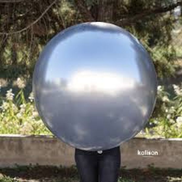 36 INC MİRROR SİLVER BALON 2Lİ