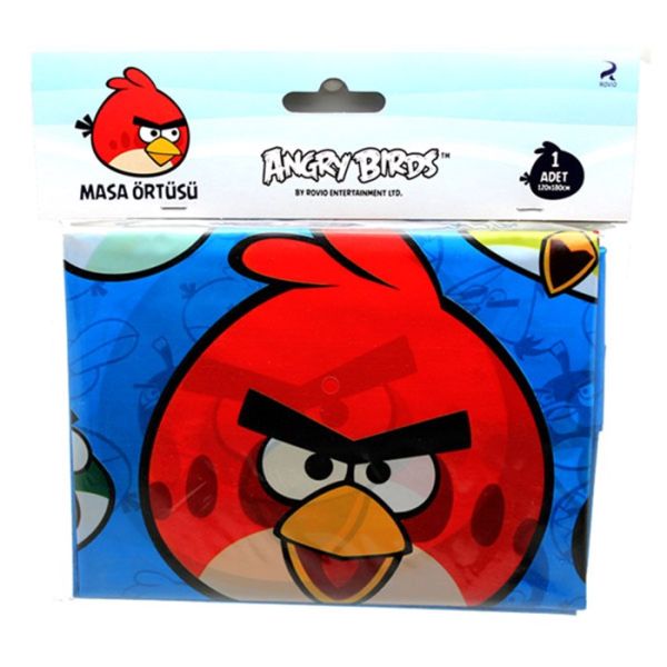 Angry Birds Plastik Masa Örtüsü