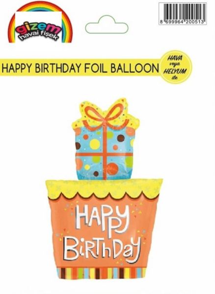 Hediye Paketi Doğum Günü Balonu