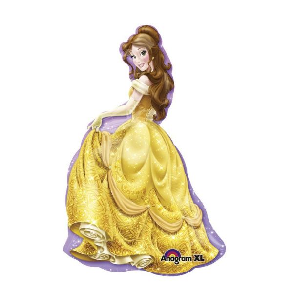 Princess Belle Shape SuperShape Folyo Balon (Paketli)