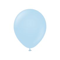 12 İnc Makaron Mavi Balon 100 lü