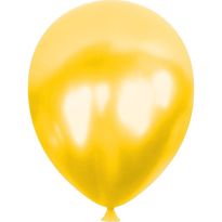 12 İnc Metalik Sarı Balon