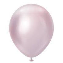 12 INC MİRROR PİNK GOLD BALON 50Lİ
