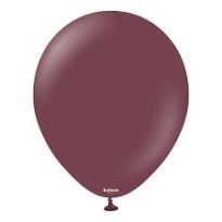 18 INC BORDO (BURGUNDY) BALON 25Lİ