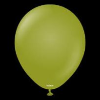 18 INC RETRO OLİVE BALON 25Lİ