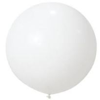 36 İnc Jumbo Balon Beyaz 2 li