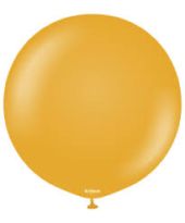 36 INC RETRO MUSTARD BALON 2Lİ