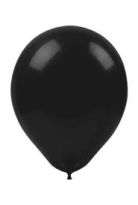 6 İnc Siyah Balon 100 lü