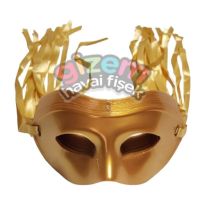 Altın Plastik Maske