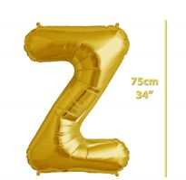 Folyo Harf Z Gold Balon 34 İnç