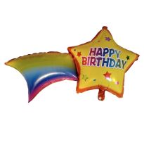 Happy Birthday Gökkuşağı Folyo Balon