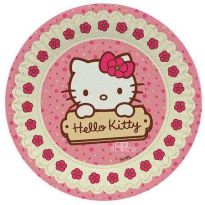 Hello Kitty Kağıt Tabak