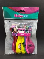 Minnie Mouse Baskılı Balon 12 Li