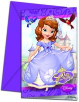 Sofia The First Parti Davetiyesi ve Zarf