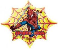 Supershape Spiderman Web Anagram Folyo Balon